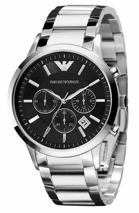 Emporio Armani Black Dial Chronograph, Ref. AR2434