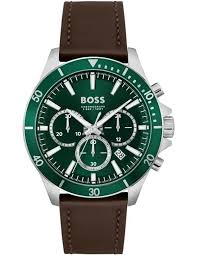BOSS Green Dial Chronograph, Ref. 1514098