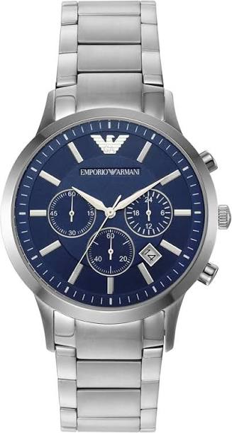Emporio Armani Blue Dial Chronograph, Ref. AR2448
