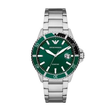 Emporio Armani Green Dial Watch, Ref. AR11338