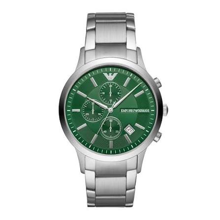Emporio Armani Green Dial Chronograph, Ref. AR11507