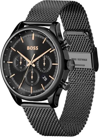 BOSS Black Dial Chronograph, Ref. 1514065