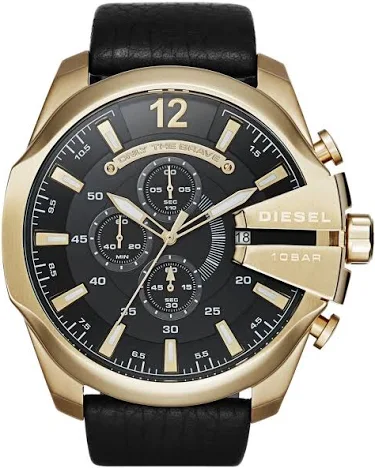 Diesel Black Dial Chronograph, Ref. DZ4344