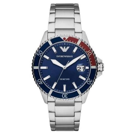 Emporio Armani Blue Dial Watch, Ref. AR11339