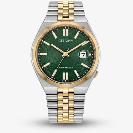 Citizen Green Dial Watch, Ref. NK0024-54X
