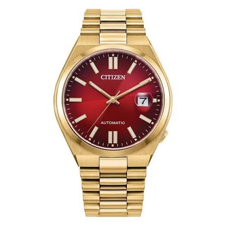 Citizen Red Dial Watch, Ref. NJ0153