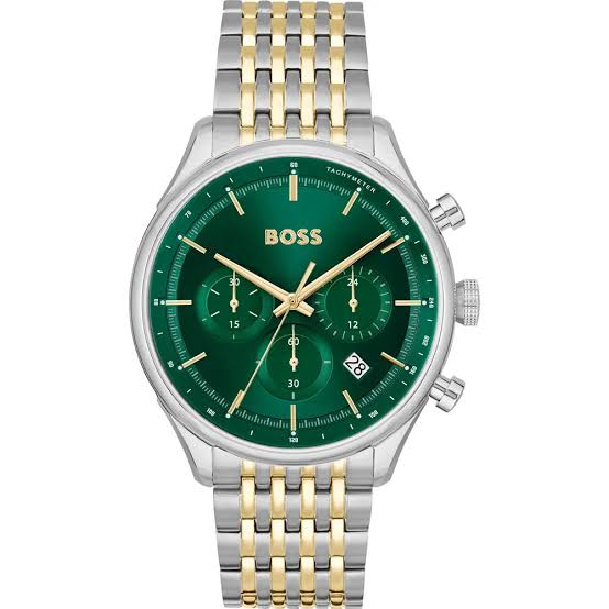 BOSS Green Dial Chronograph, Ref. 1514081