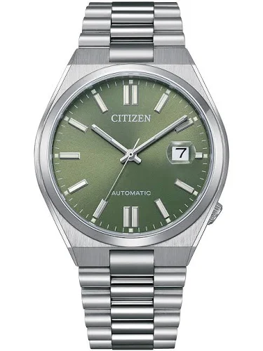 Citizen Olive Dial Watch, Ref. NJ0158-89Z