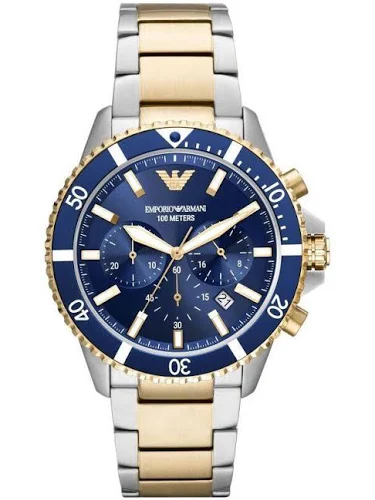Emporio Armani Blue Dial Chronograph, Ref. AR11362