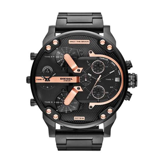 Diesel Black Dial Chronograph, Ref. DZ7312